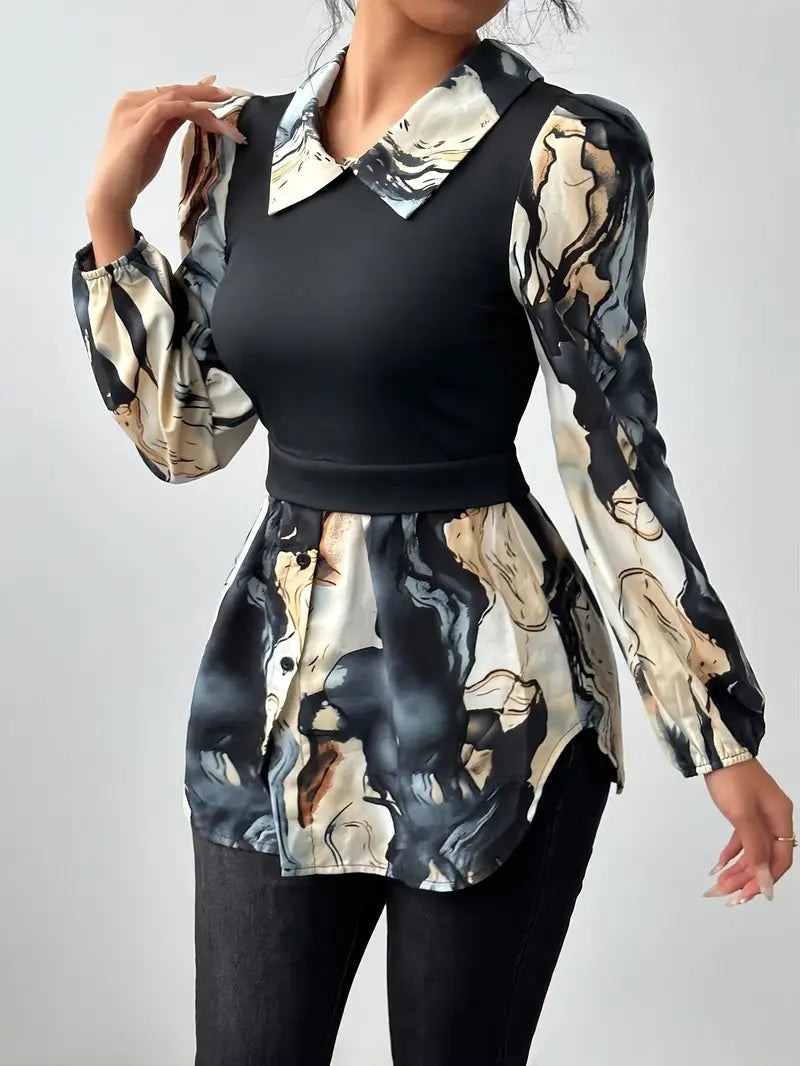 Beautifully Balanced Blouse with Timeless Character