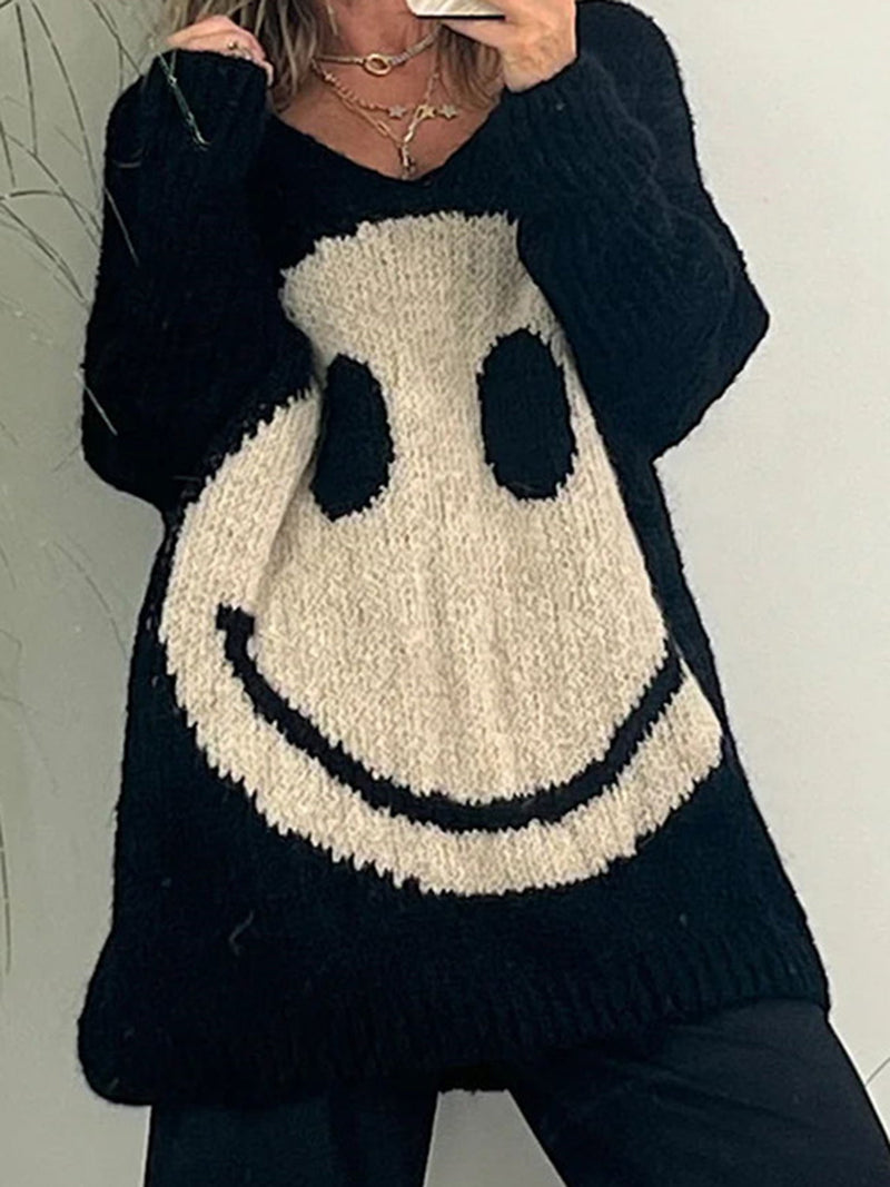 Classic Vintage Sweater with a Flattering Fit