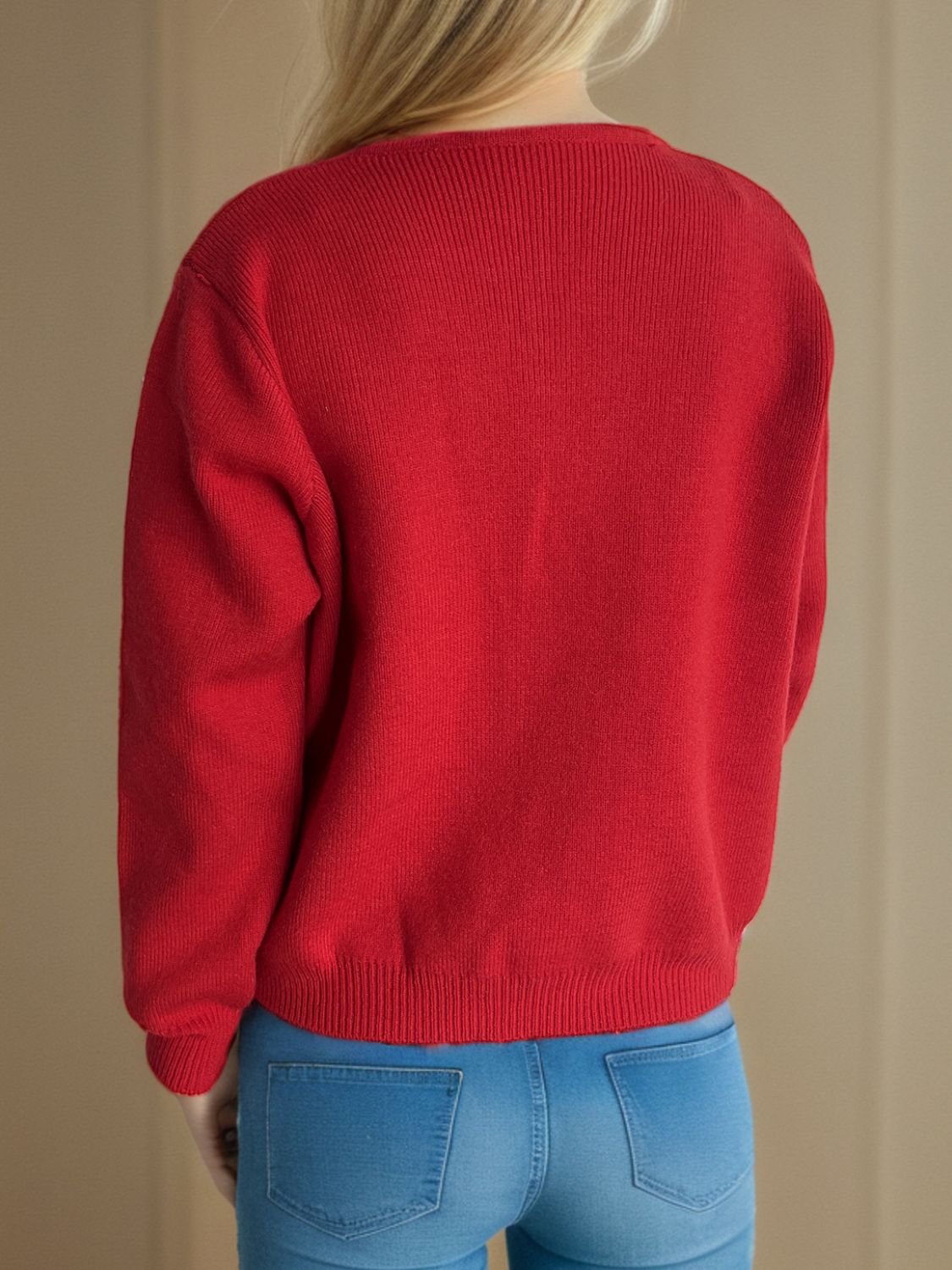 A Vintage Style Cardigan with Delicate Timeless Details