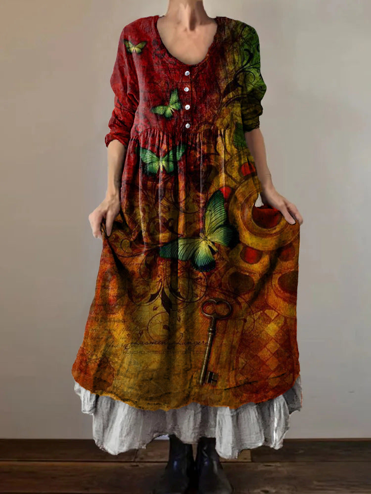 Klassinen vintage Mekko