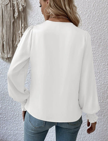 A Vintage Style Blouse with Delicate Timeless Details