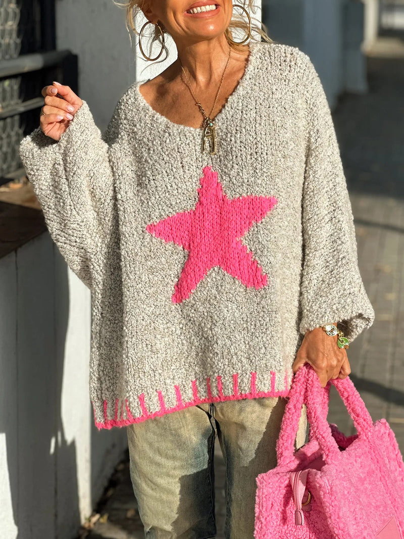 Classic Vintage Sweater with a Flattering Fit