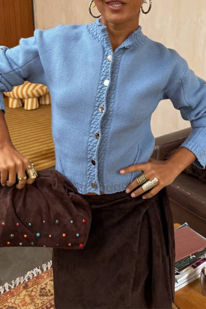 Classic Vintage Cardigan with a Flattering Fit