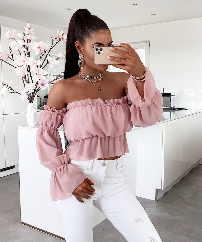 Gracefully Styled Top for Any Occasion