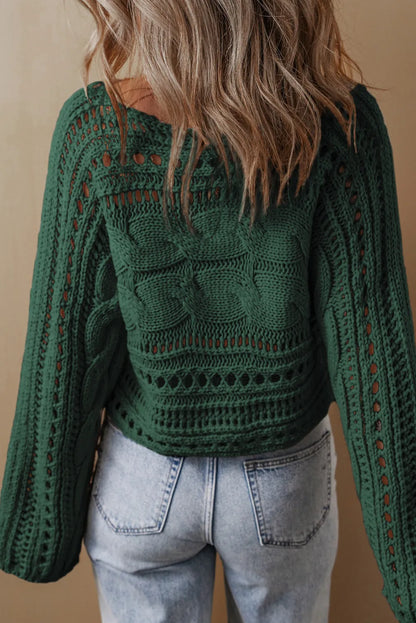 Vintage Inspired Sweater with a Contemporary Edge
