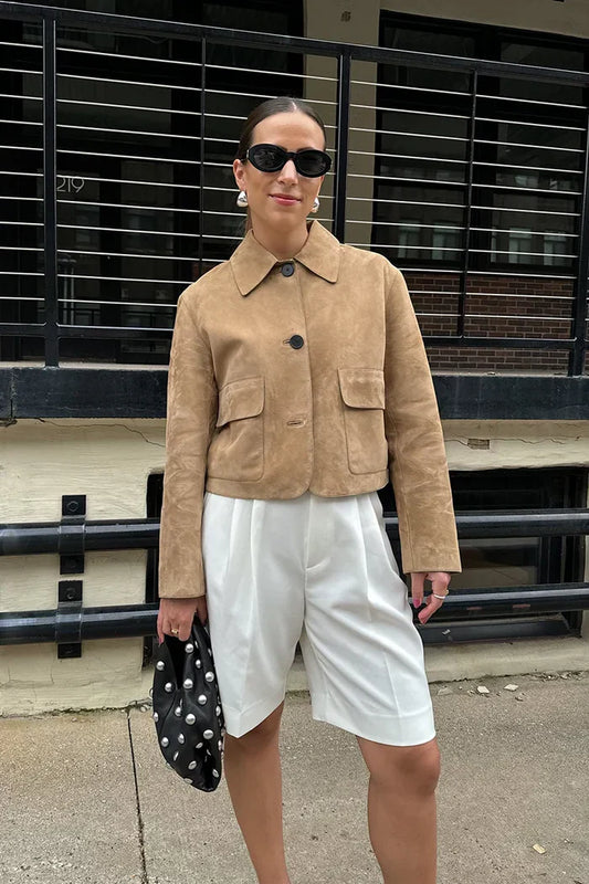 Classic Vintage Jacket with a Flattering Fit