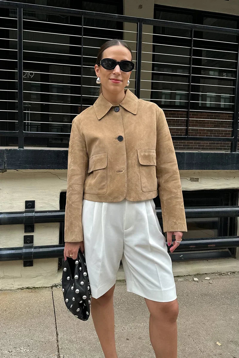 Classic Vintage Jacket with a Flattering Fit