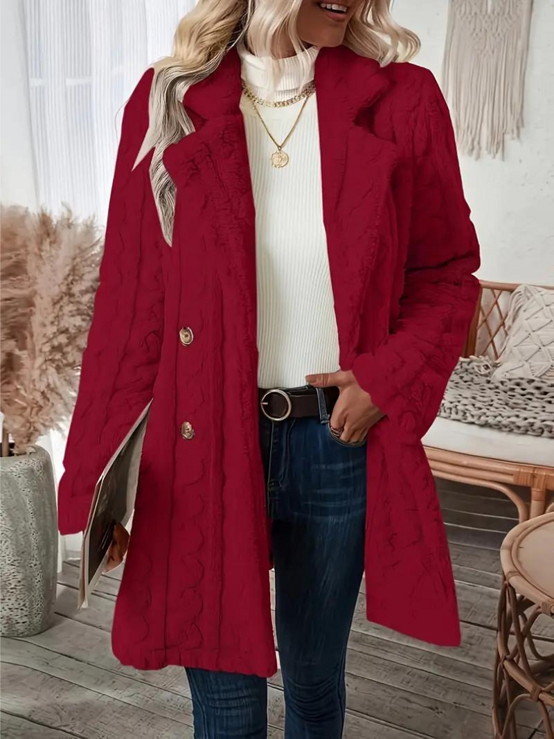 Effortlessly Elegant Coat with a Timeless Design