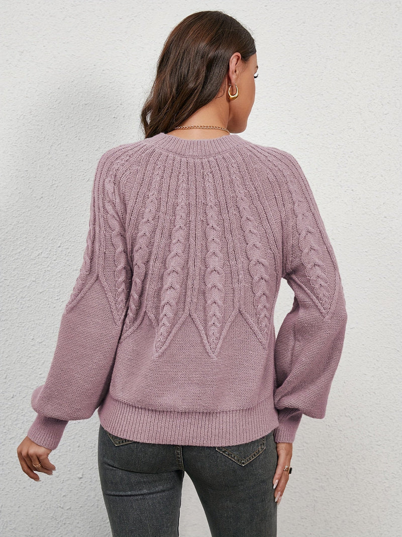 A Vintage Style Sweater with Delicate Timeless Details