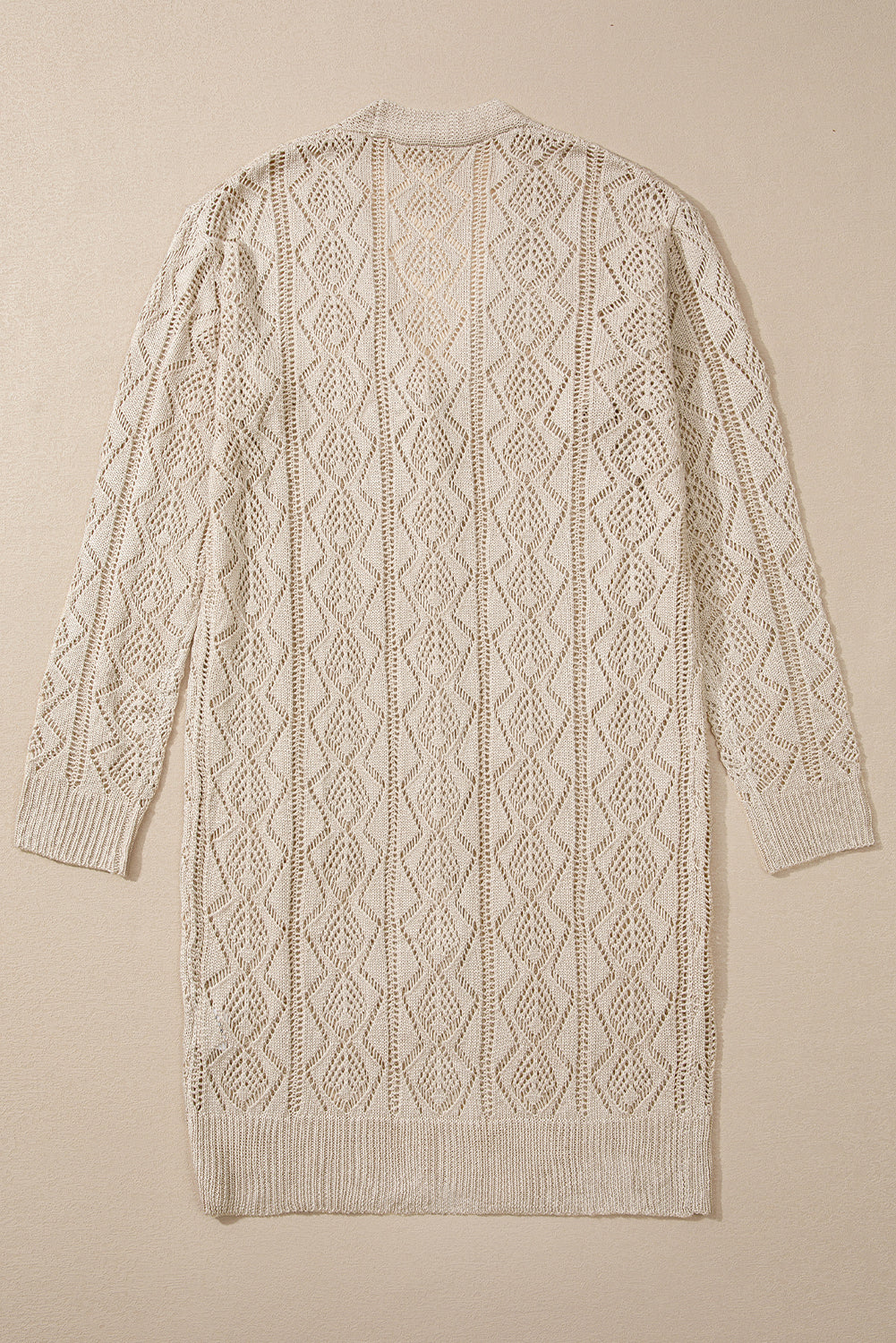 Well Tailored Cardigan with a Graceful Silhouette