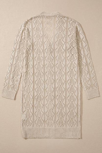 Well Tailored Cardigan with a Graceful Silhouette