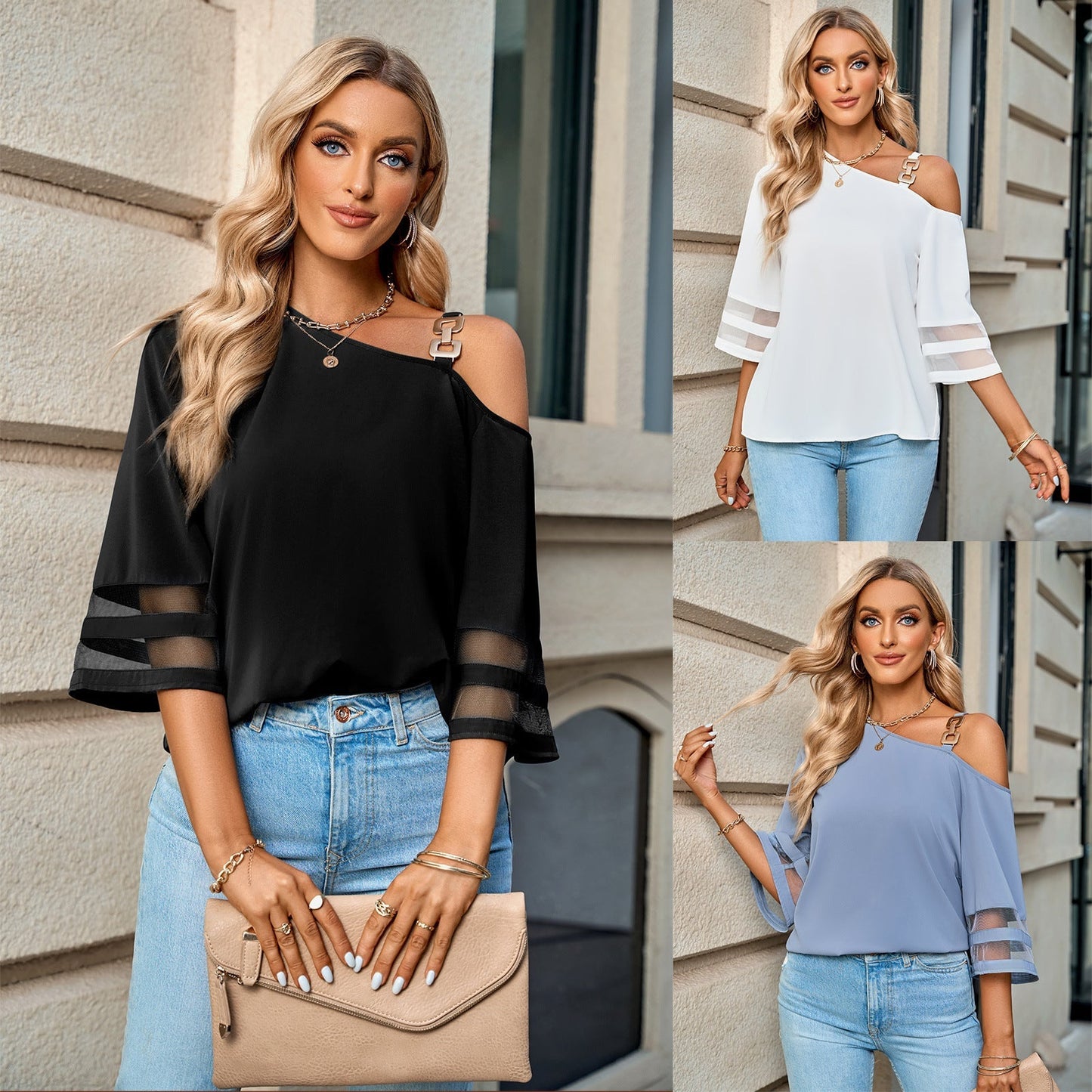 Well Tailored Top with a Graceful Silhouette
