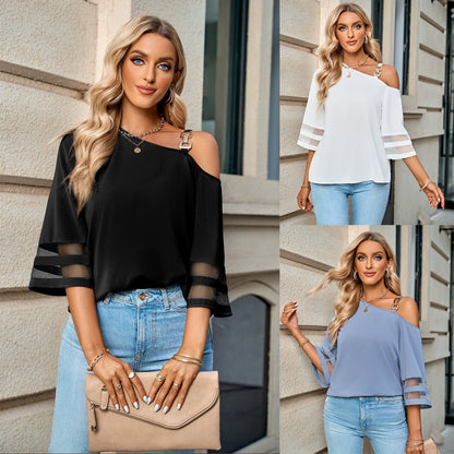Well Tailored Top with a Graceful Silhouette