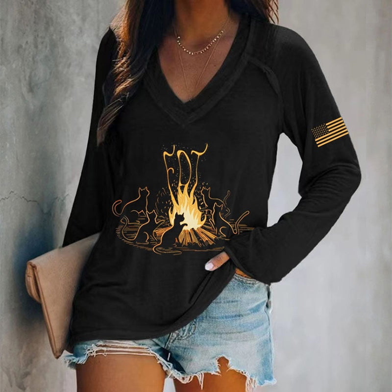 Sulokkaasti suunniteltu T-Paita