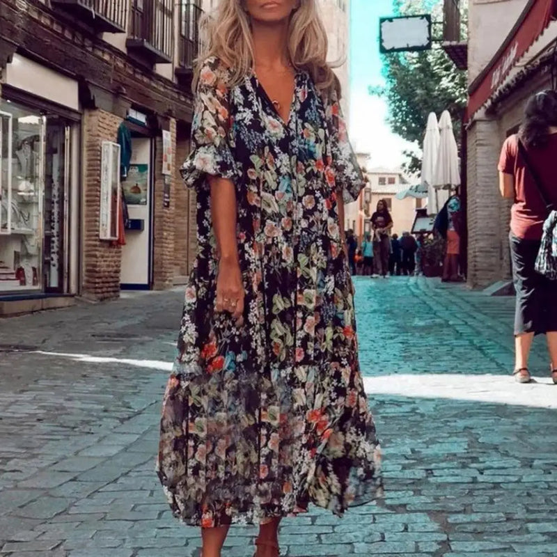 A Vintage Style Dress with Delicate Timeless Details
