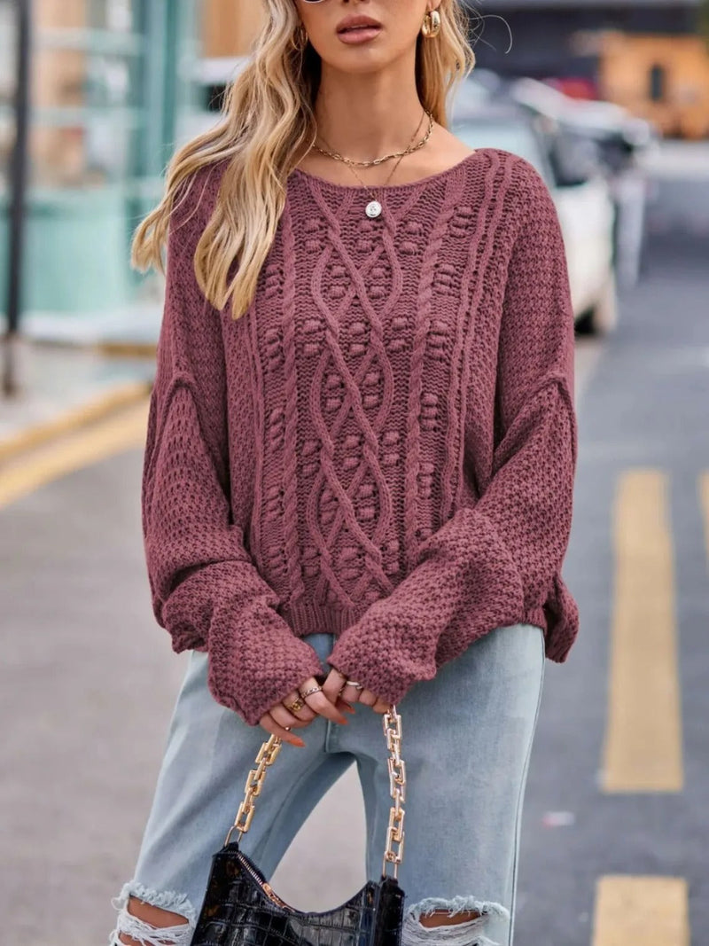 A Vintage Style Sweater with Delicate Timeless Details