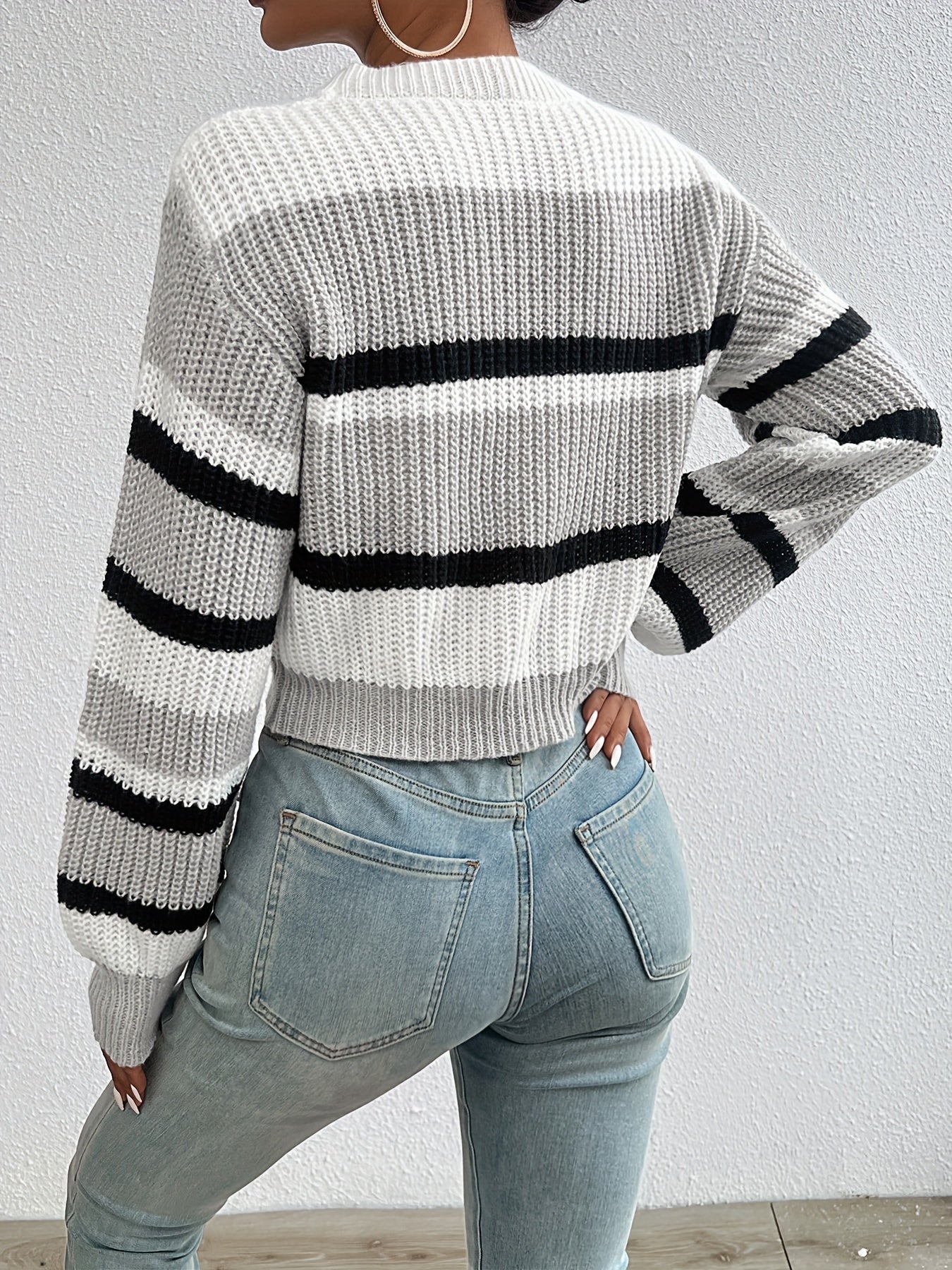 Beautifully Finished Sweater in a Timeless Design