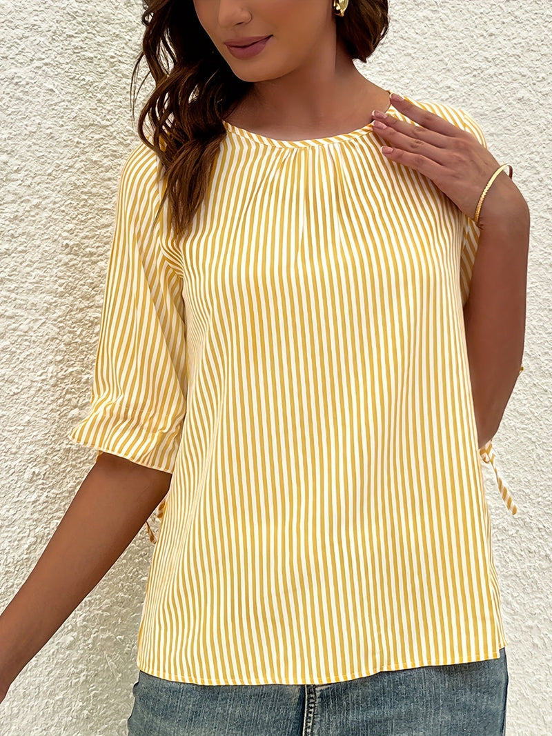 Well Tailored Blouse with a Graceful Silhouette