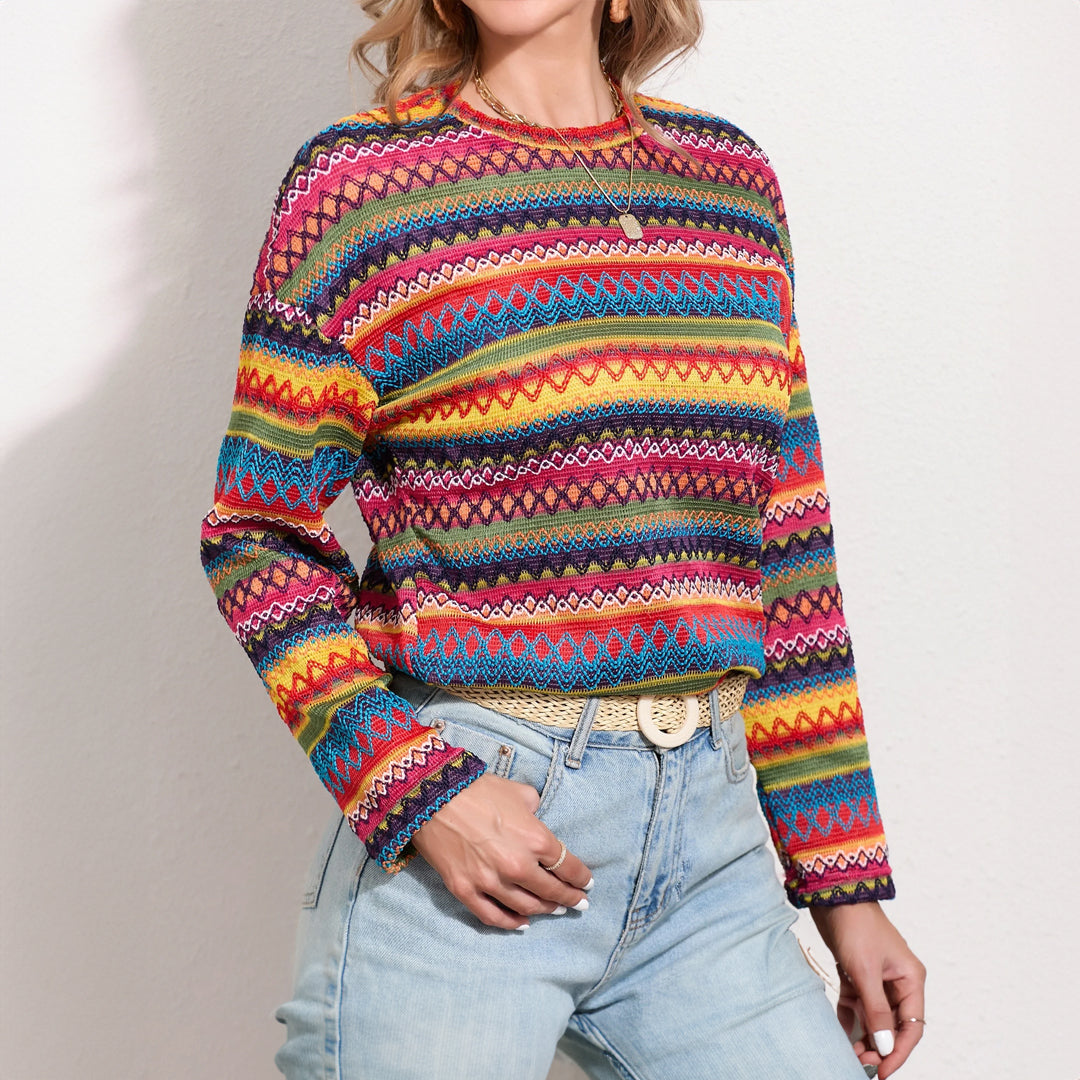 Kimberly® | Retro autumn sweater