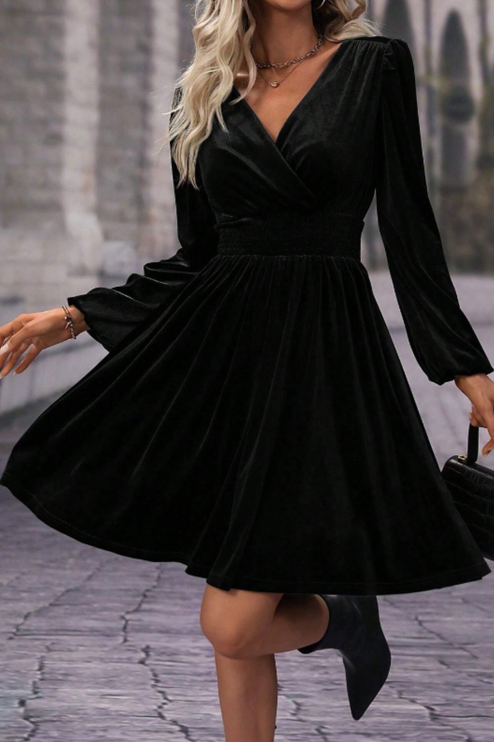 A Vintage Style Dress with Delicate Timeless Details