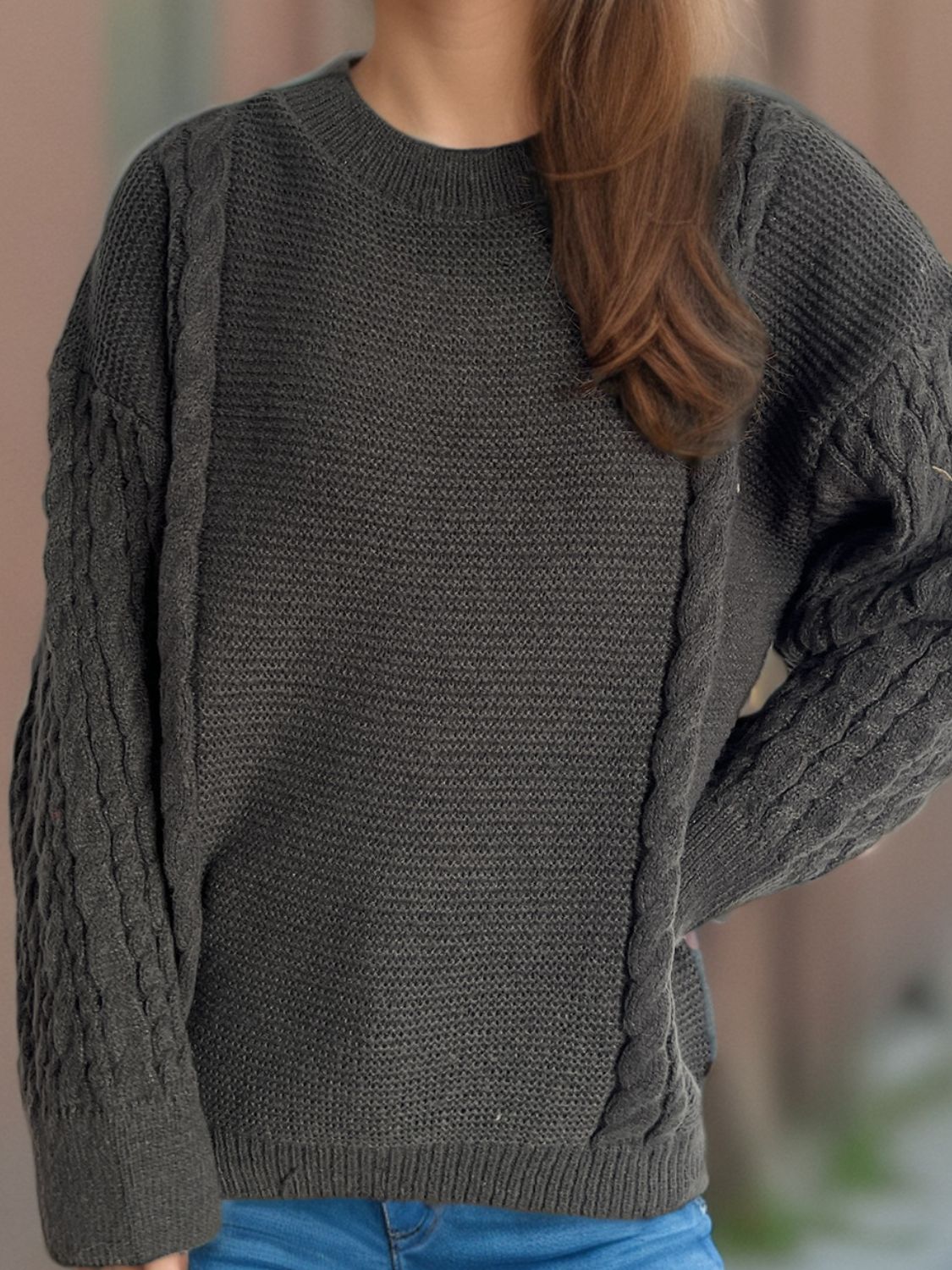 Classic Vintage Sweater with a Flattering Fit