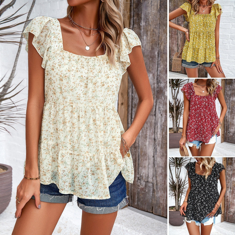 Classic Vintage Blouse with a Flattering Fit