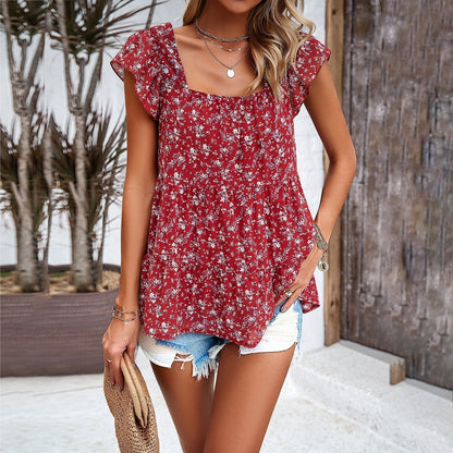 Classic Vintage Blouse with a Flattering Fit