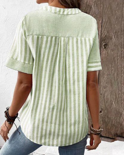 Classic Vintage Blouse with a Flattering Fit