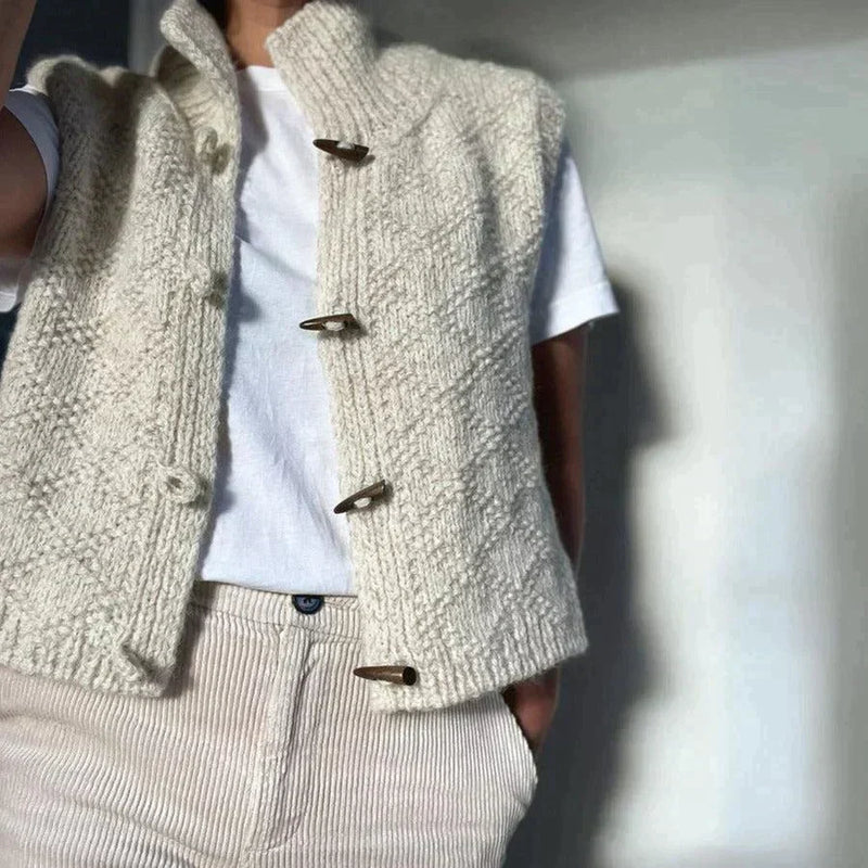 A Vintage Style Cardigan with Delicate Timeless Details