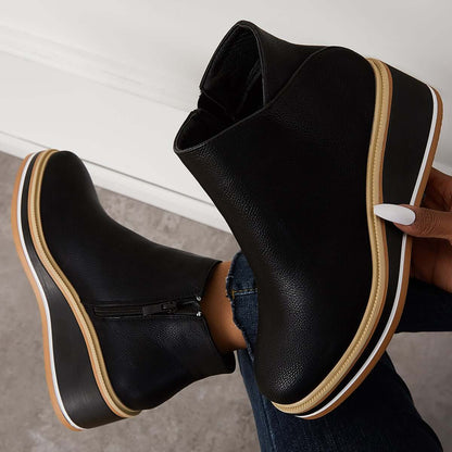 Classic Orthopedic Boots with Timeless Style
