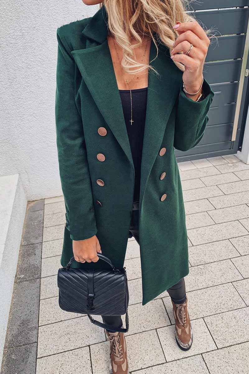 A Vintage Style Coat with Delicate Timeless Details