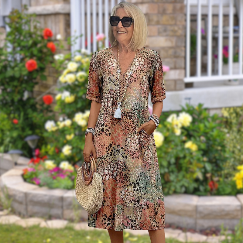A Vintage Style Dress with Delicate Timeless Details