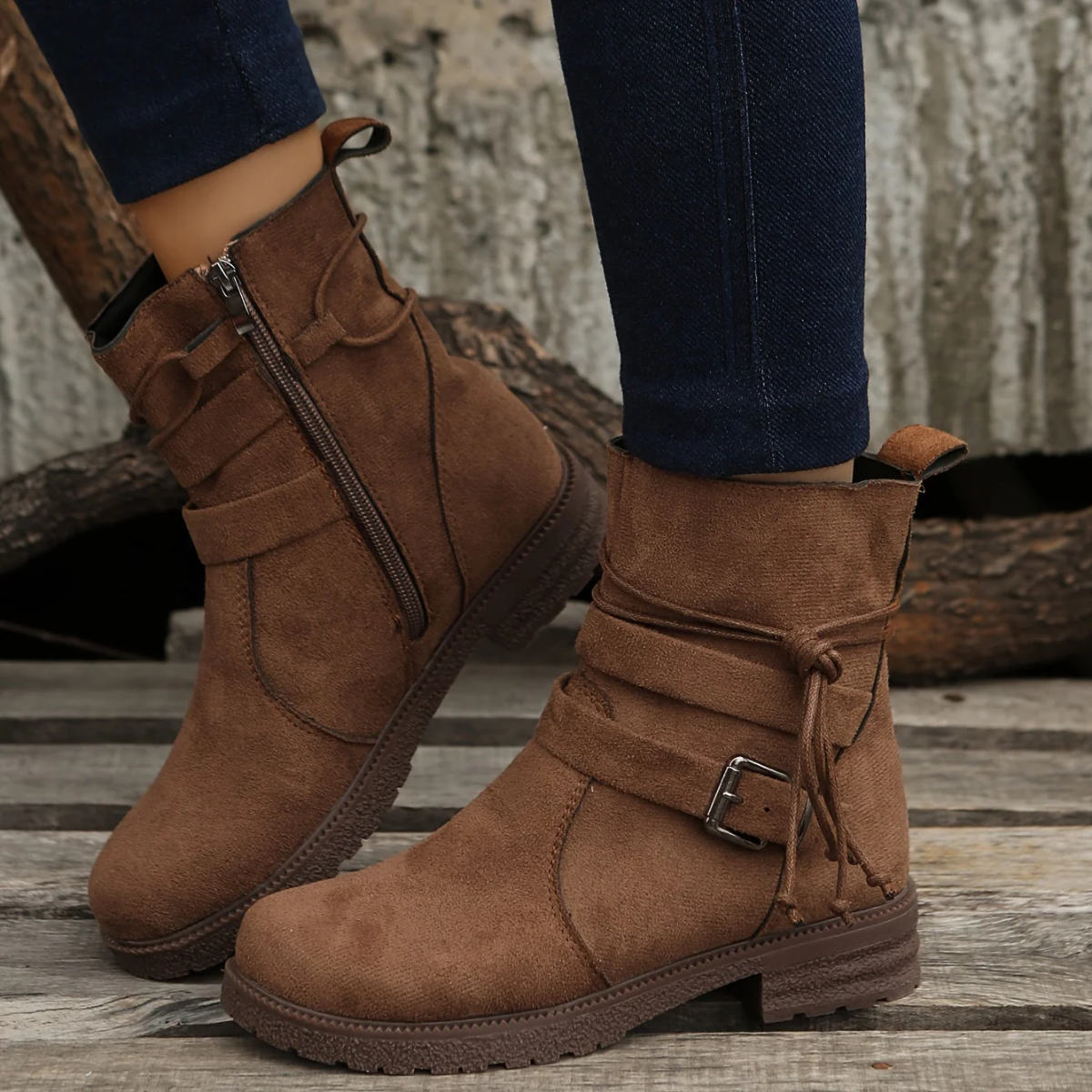 Classic Orthopedic Boots with Timeless Style