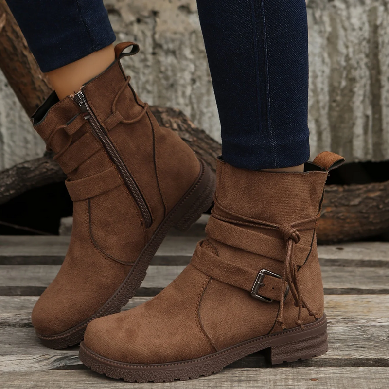Classic Orthopedic Boots with Timeless Style