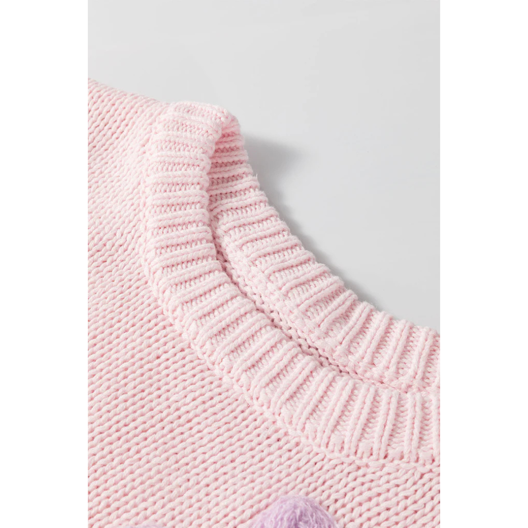 A Vintage Style Sweater with Delicate Timeless Details