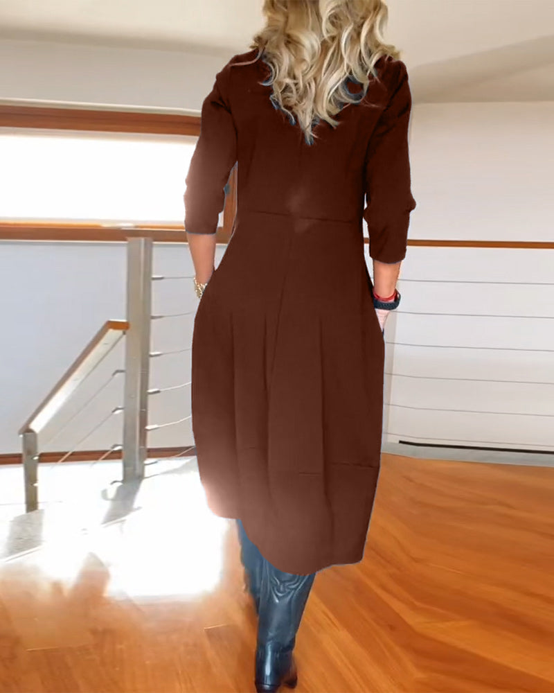 Well Tailored Dress with a Graceful Silhouette