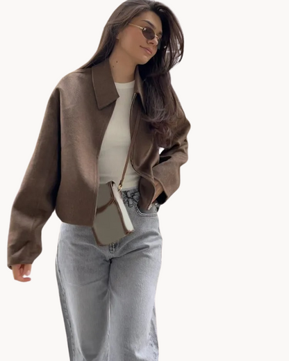 A Vintage Style Jacket with Delicate Timeless Details
