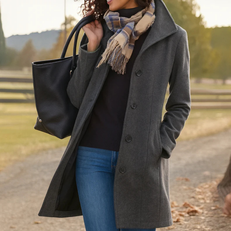 Vintage Inspired Coat with a Contemporary Edge