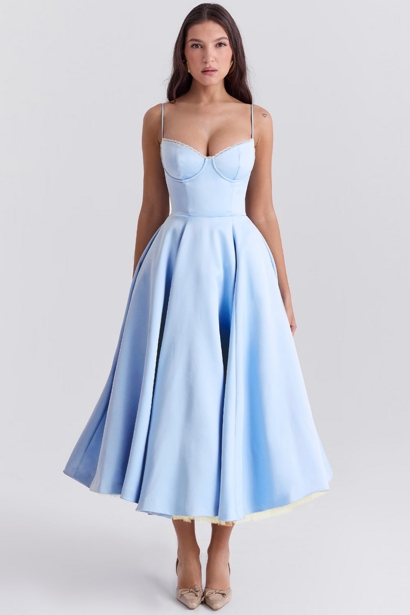 A Vintage Style Dress with Delicate Timeless Details