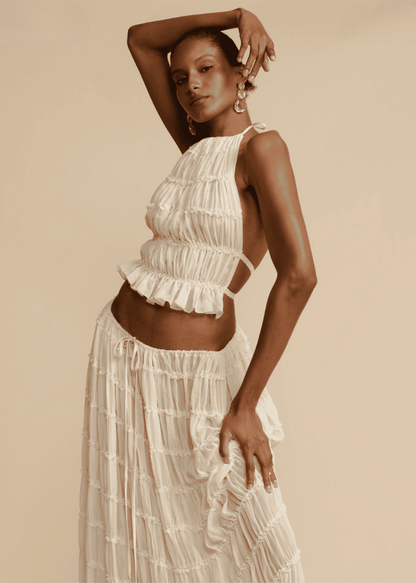 A Vintage Style Top with Delicate Timeless Details
