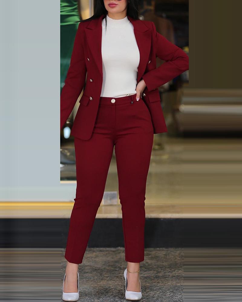 Well Tailored Garment with a Graceful Silhouette