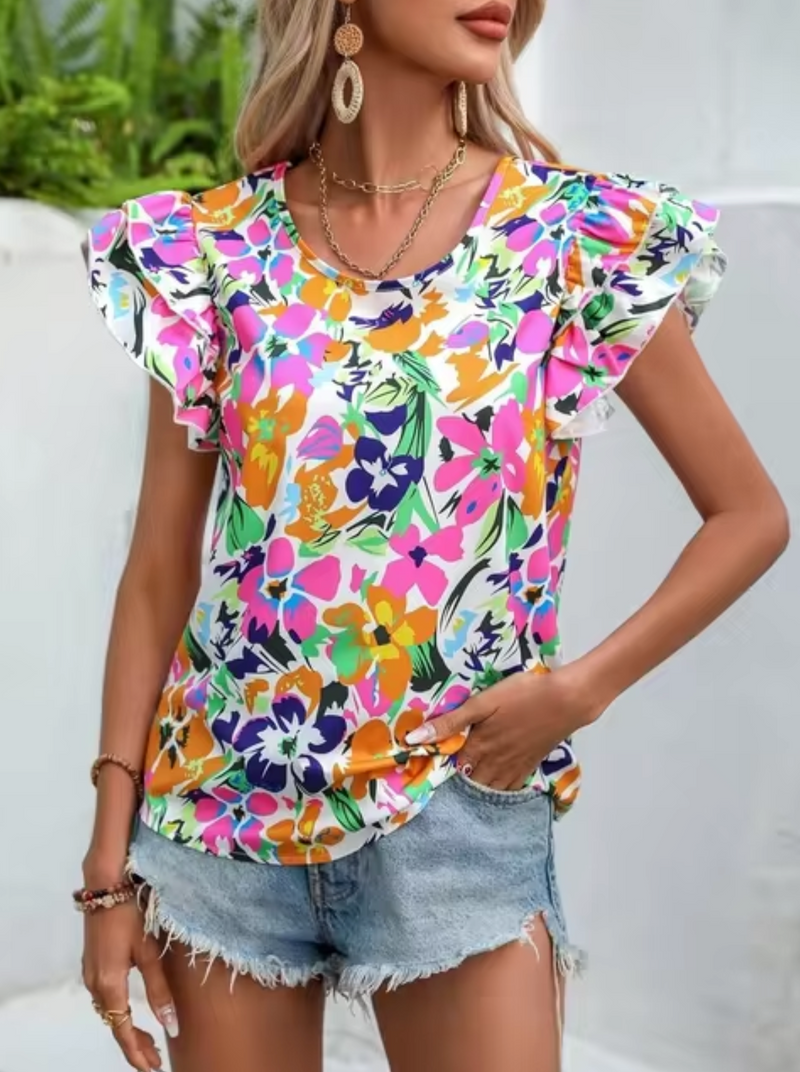 Vintage Inspired Blouse with a Contemporary Edge