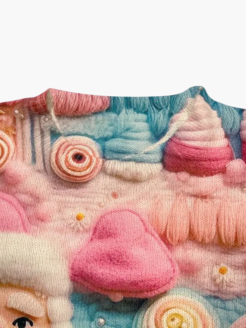 Vintage Inspired Sweater with a Contemporary Edge
