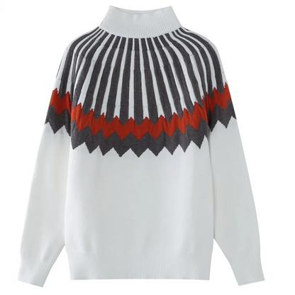 Vintage Inspired Sweater with a Contemporary Edge