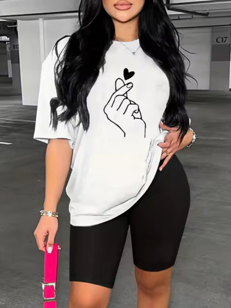 Beautifully Balanced T-Shirt with Timeless Character