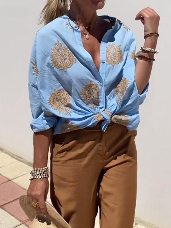 Vintage Inspired Blouse with a Contemporary Edge