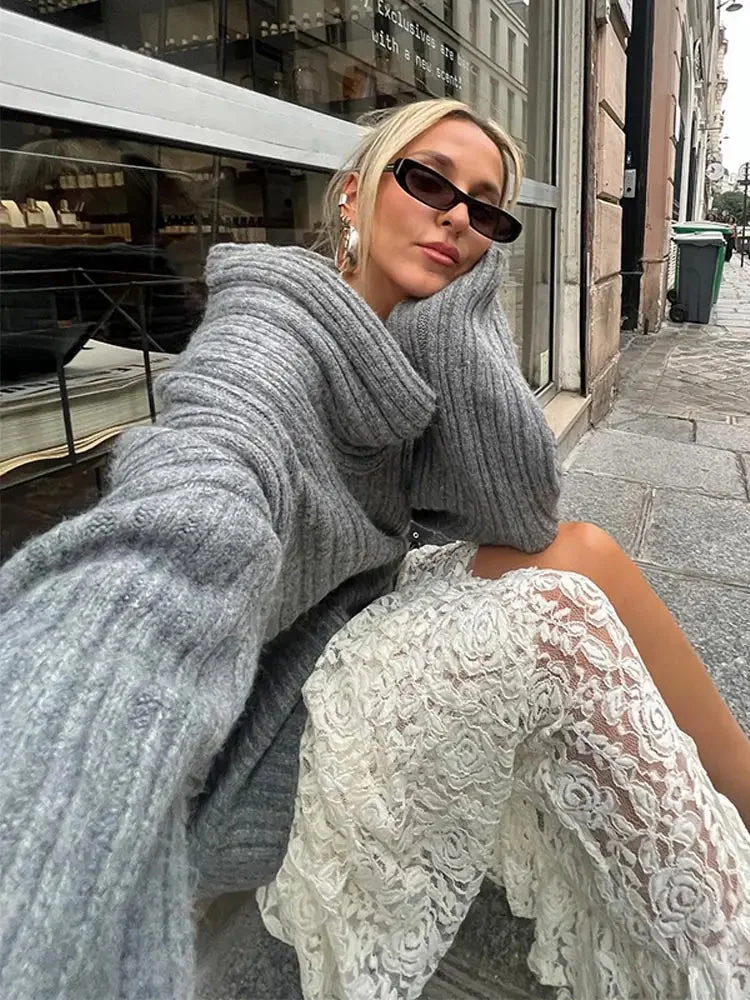 Vintage Inspired Sweater with a Contemporary Edge