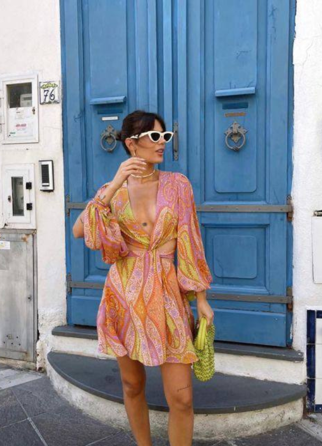 A Vintage Style Dress with Delicate Timeless Details