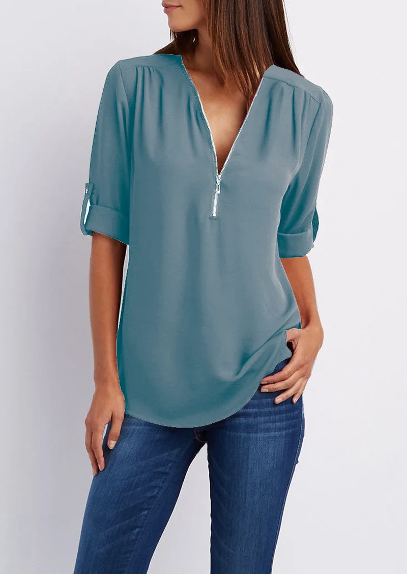 Beautifully Finished Blouse in a Timeless Design
