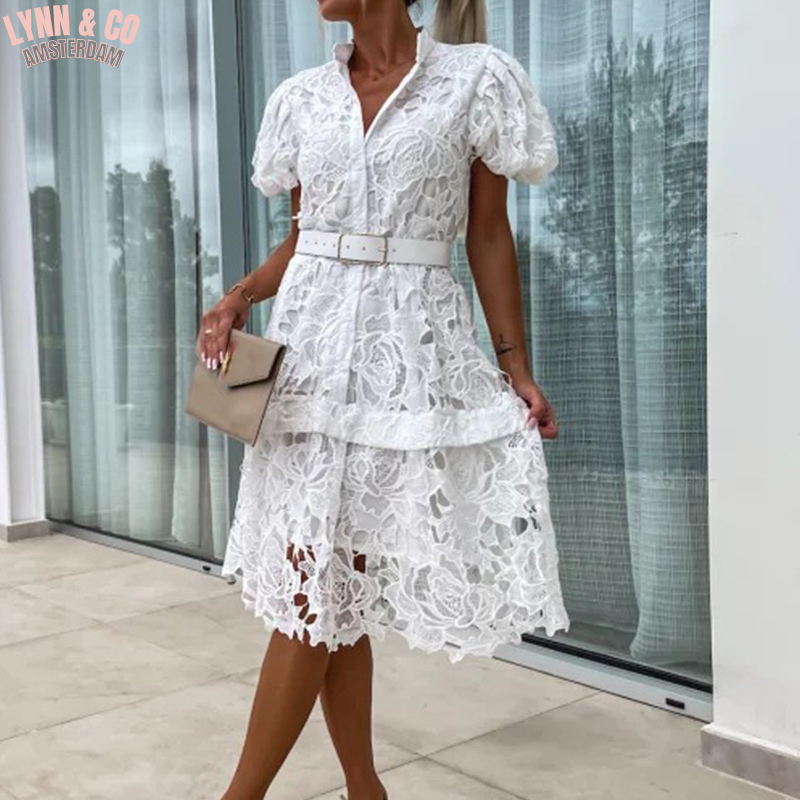 A Vintage Style Dress with Delicate Timeless Details